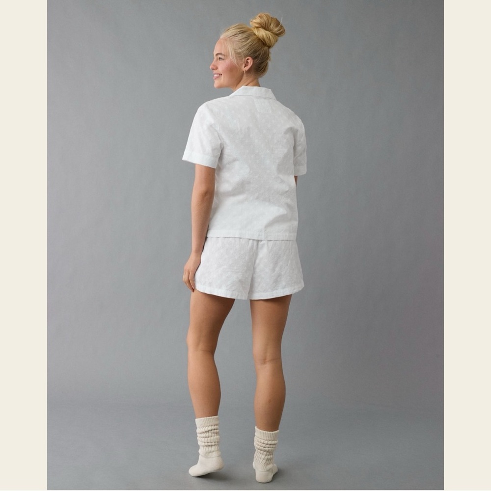 AE Eyelet PJ Set, NWT!  Cross listed on Mercari and Curtsy!  Price Firm! - Picture 2 of 5